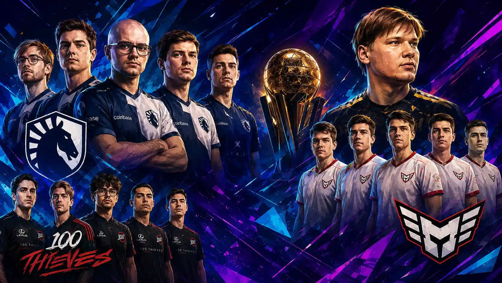 Liquid, s1mple, Heroic and 100 Thieves Face Defining Test at EWC 2026 CS2 LCQ